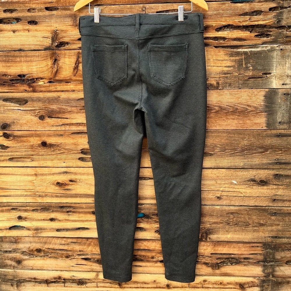 LIVERPOOL | Houndstooth Charcoal Jeggings Pants 10